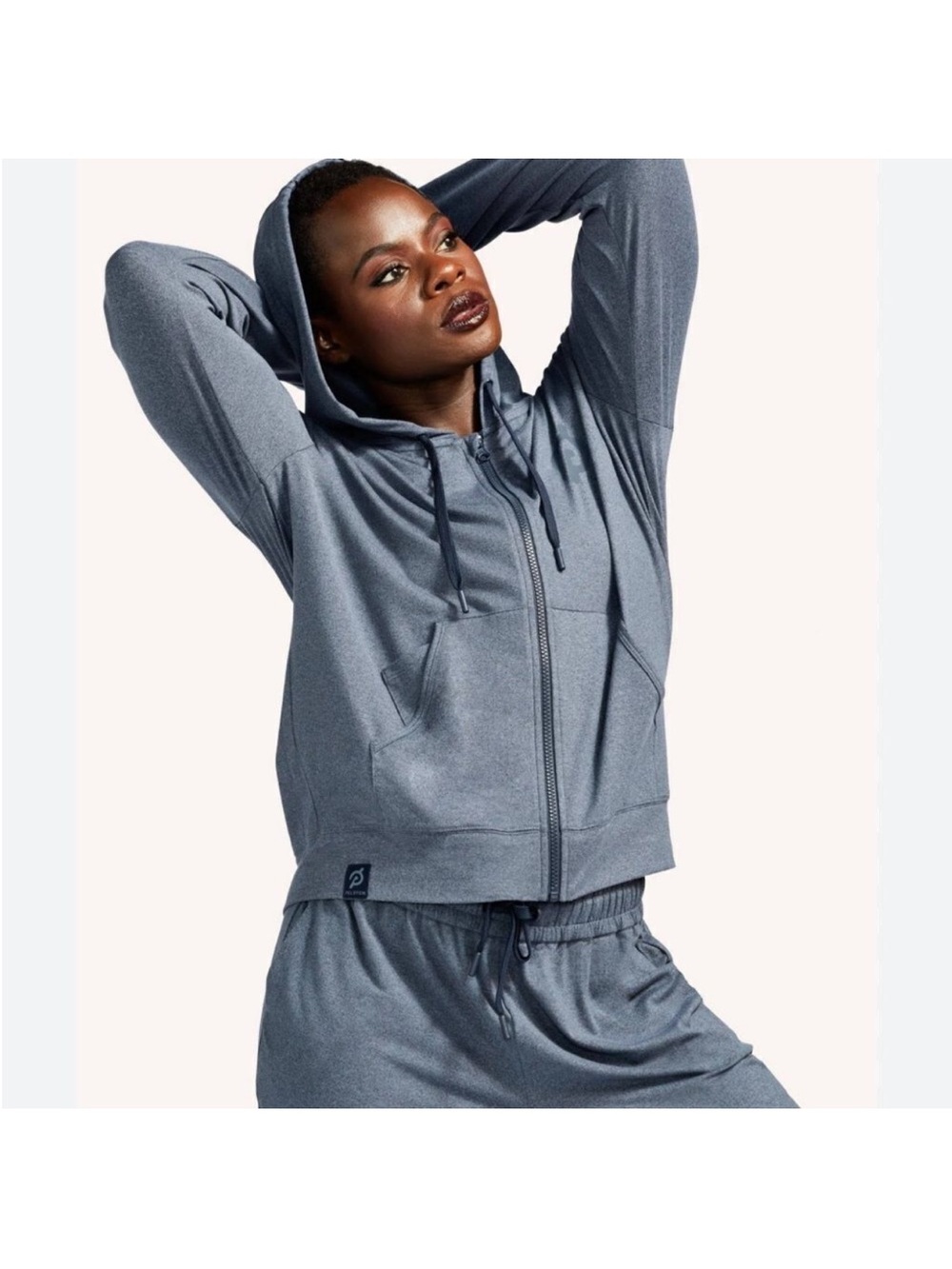 Peloton dream blend relaxed full zip hoodie sweatshirt XS
